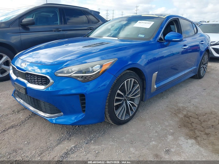 Vin: knae25la8j6033289, lot: 46654331, kia stinger premium 20182
