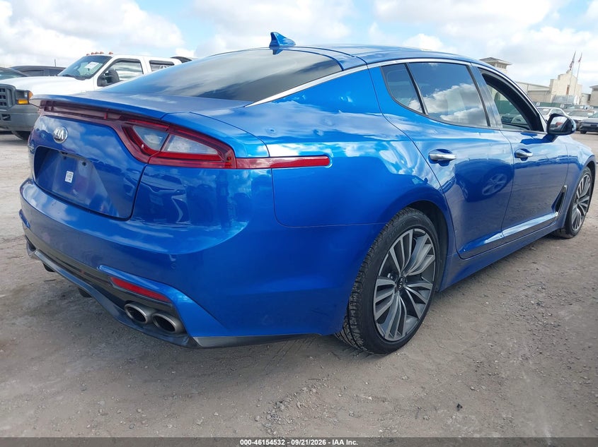 Vin: knae25la8j6033289, lot: 46654331, kia stinger premium 20184