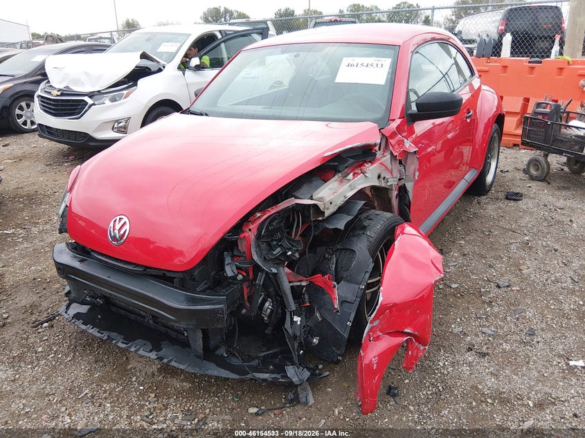 Vin: 3vwf17at7em641012, lot: 46654332, volkswagen beetle 1.8t entry 20142