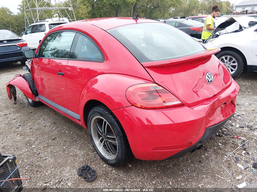 Vin: 3vwf17at7em641012, lot: 46654332, volkswagen beetle 1.8t entry 20143