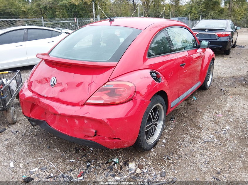 Vin: 3vwf17at7em641012, lot: 46654332, volkswagen beetle 1.8t entry 20144