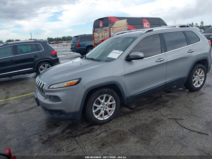 Vin: 1c4pjlcbxew264731, lot: 46654343, jeep cherokee latitude 20142