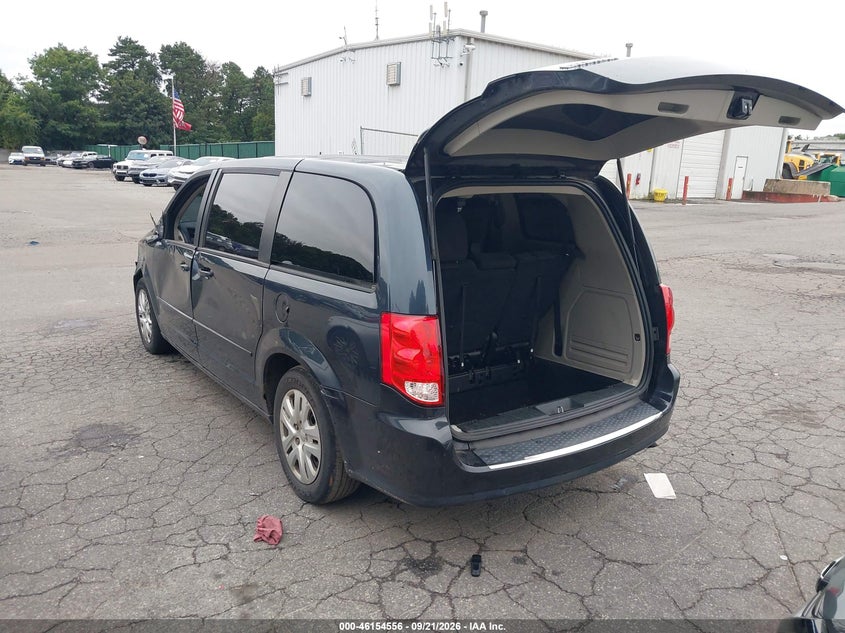 Vin: 2c4rdgbg1er406302, lot: 46654355, dodge grand caravan se 20143
