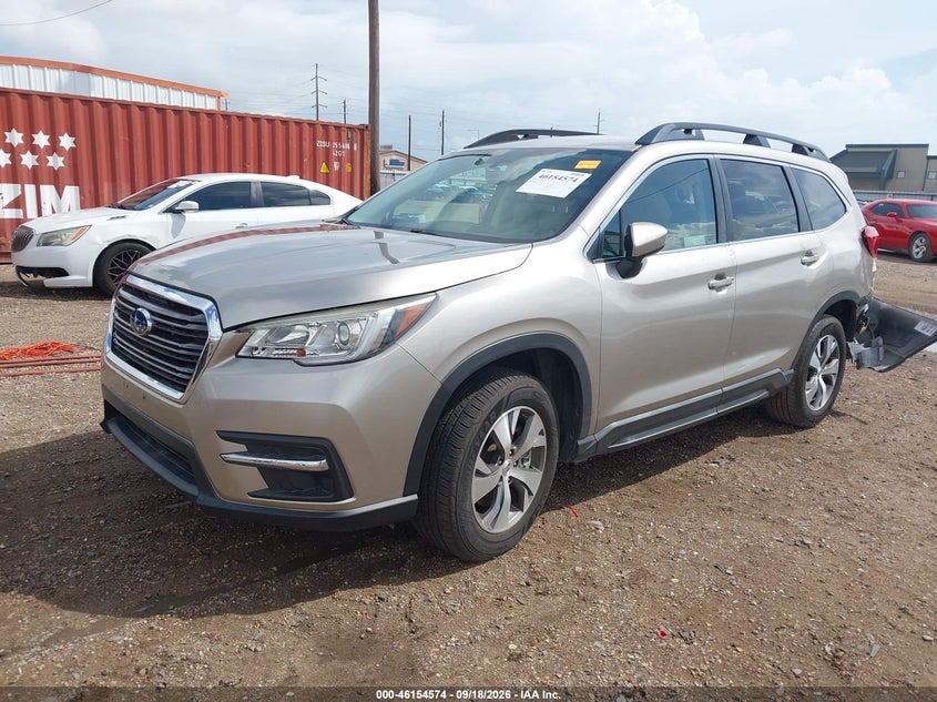 Vin: 4s4wmafd5k3426701, lot: 46654372, subaru ascent premium 20192