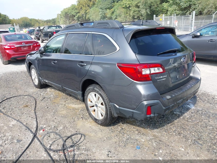 Vin: 4s4bsahc0j3318168, lot: 46654385, subaru outback 2.5i premium 20183