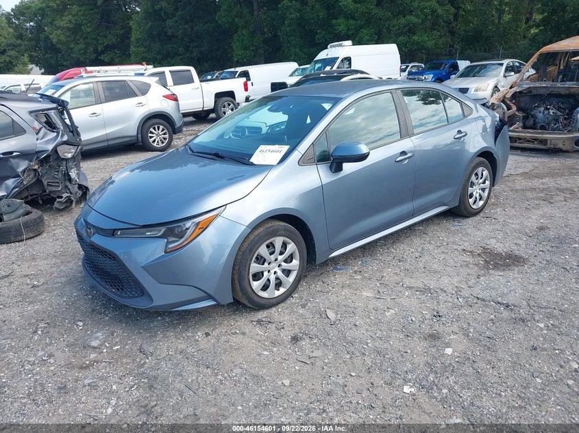 Vin: 5yfepmae5mp211709, lot: 46654400, toyota corolla le 20212