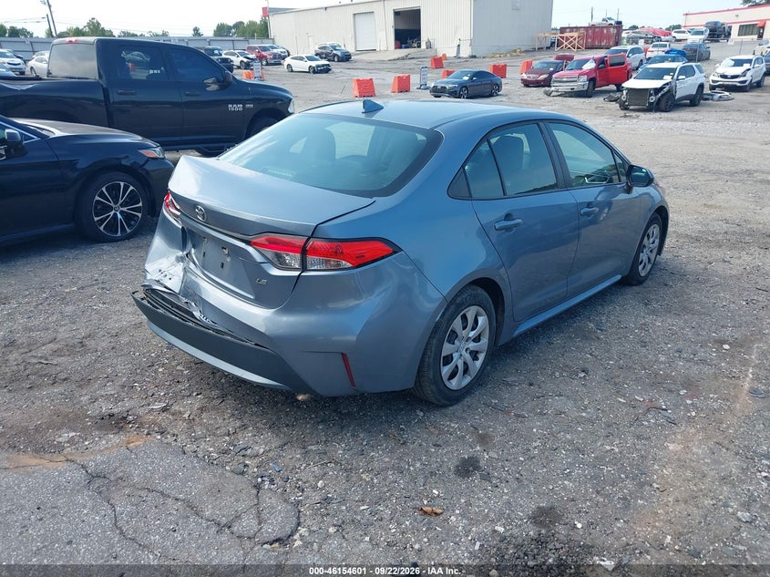 Vin: 5yfepmae5mp211709, lot: 46654400, toyota corolla le 20214