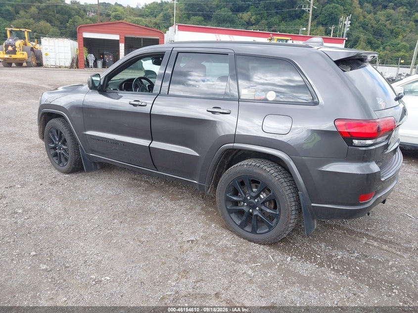 Vin: 1c4rjfag2hc726830, lot: 46654409, jeep grand cherokee altitude 4x4 20173