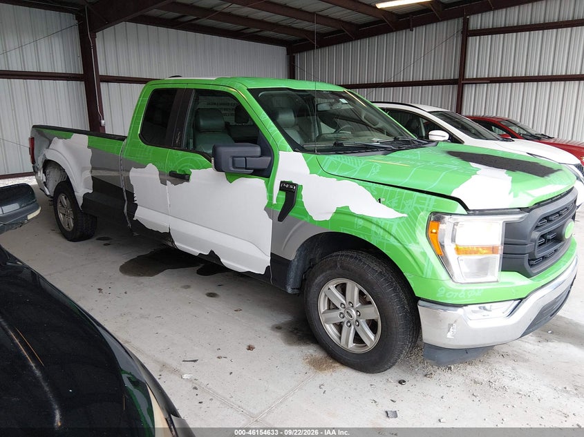 Vin: 1ftex1c58mkd19784, lot: 46654432, ford f-150 xl 2021 img_1