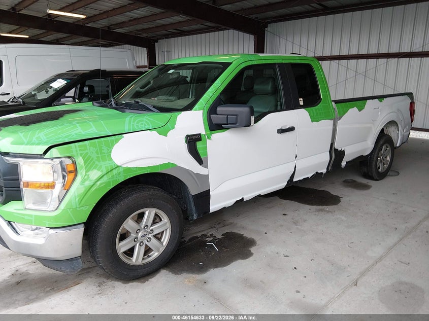 Vin: 1ftex1c58mkd19784, lot: 46654432, ford f-150 xl 20212