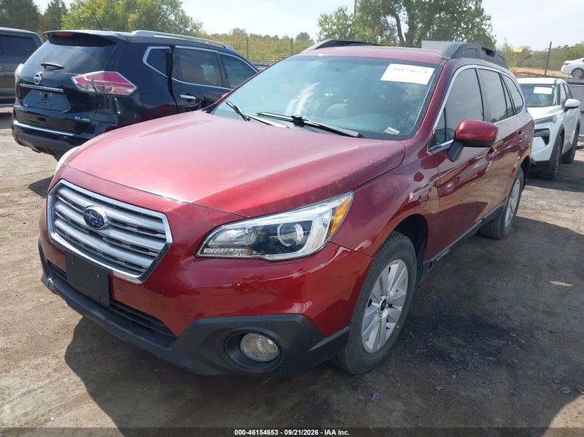 Vin: 4s4bsacc0h3245272, lot: 46654452, subaru outback 2.5i premium 20172