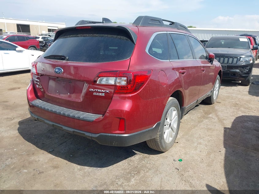 Vin: 4s4bsacc0h3245272, lot: 46654452, subaru outback 2.5i premium 20174