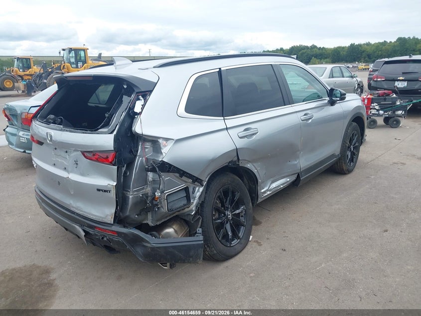 Vin: 5j6rs6h89sl035064, lot: 46654458, honda cr-v hybrid sport-l 20254