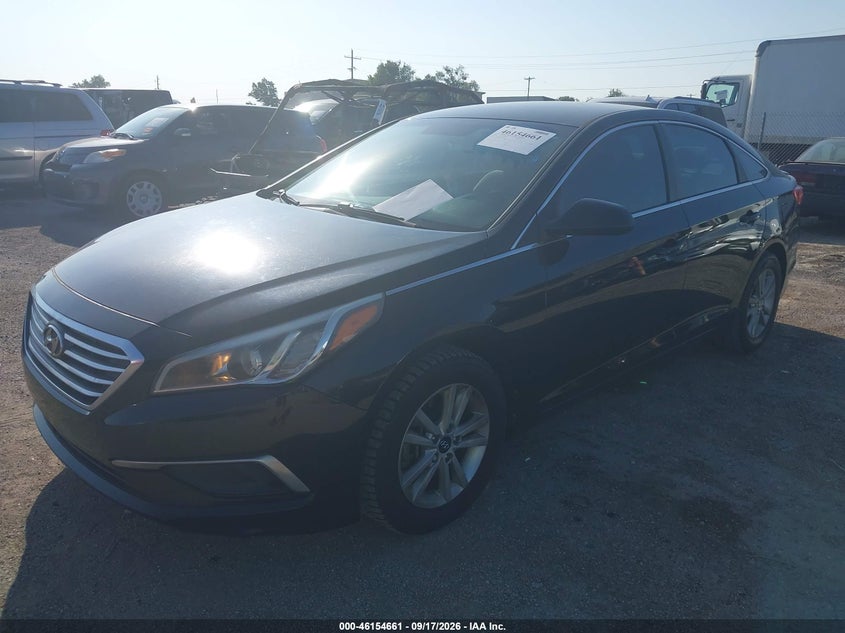 2016 Hyundai Sonata, Град, IAAI, VIN 5NPE24AF1GH274671 — фото 2