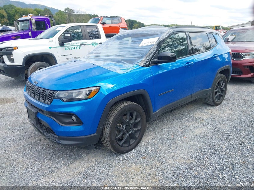 Vin: 3c4njdbn6rt104897, lot: 46654510, jeep compass latitude 4x4 20242