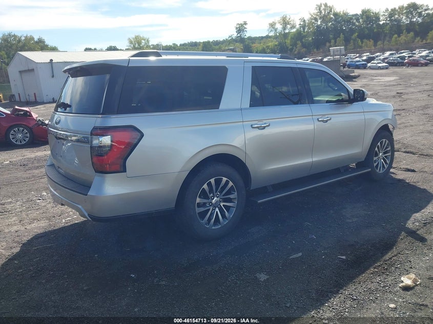 Vin: 1fmjk2at8jea10987, lot: 46654512, ford expedition max limited 20184