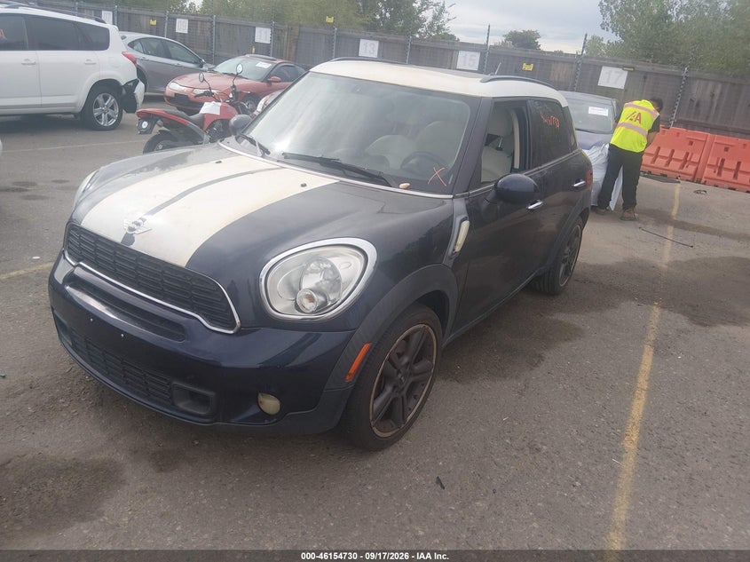 Vin: wmwzc3c53dwp21033, lot: 46654529, mini countryman cooper s 20132