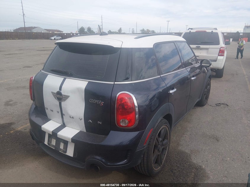 Vin: wmwzc3c53dwp21033, lot: 46654529, mini countryman cooper s 20134