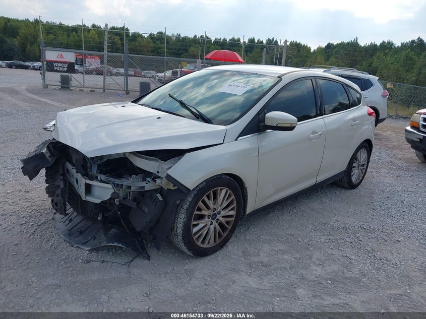 Vin: 1fadp3n23gl307945, lot: 46654532, ford focus titanium 20162