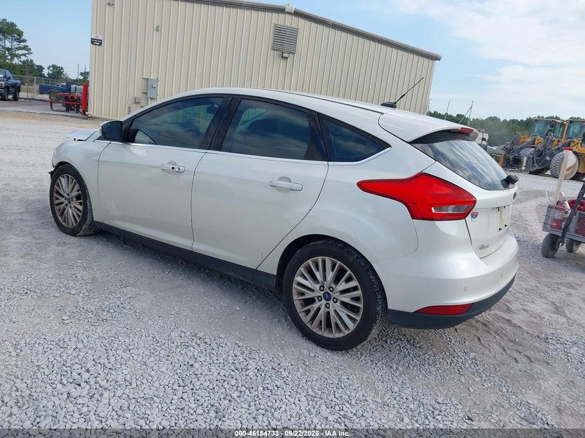 Vin: 1fadp3n23gl307945, lot: 46654532, ford focus titanium 20163