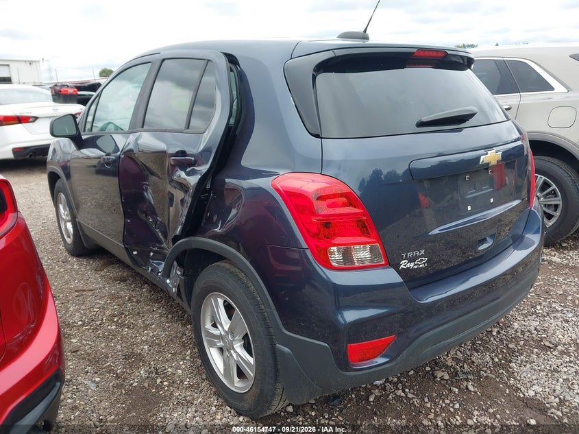 Vin: 3gncjksb6kl195717, lot: 46654546, chevrolet trax ls 20193