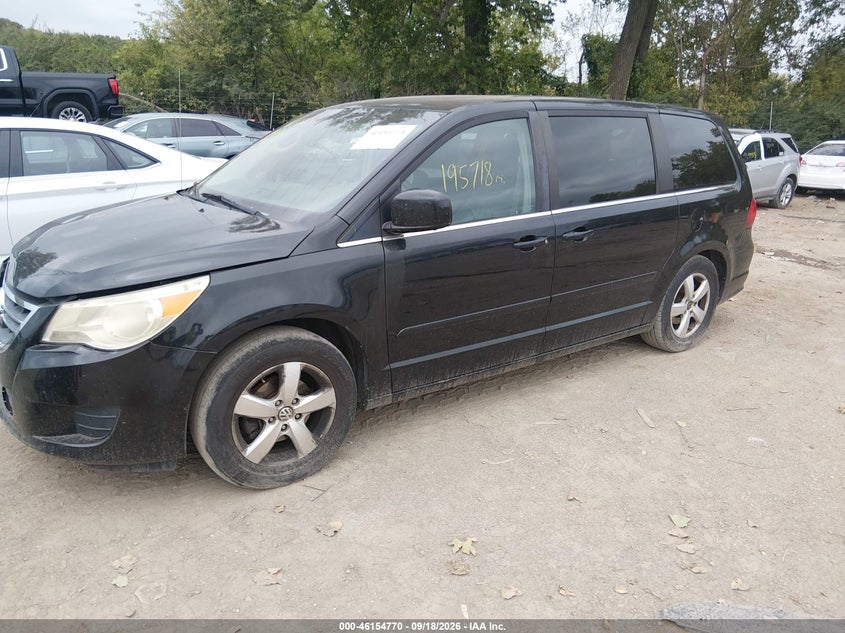 Vin: 2v4rw5dx9ar184605, lot: 46654569, volkswagen routan sel 20102