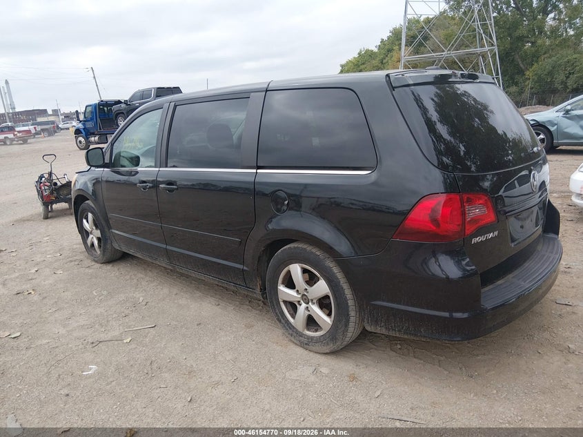 Vin: 2v4rw5dx9ar184605, lot: 46654569, volkswagen routan sel 20103