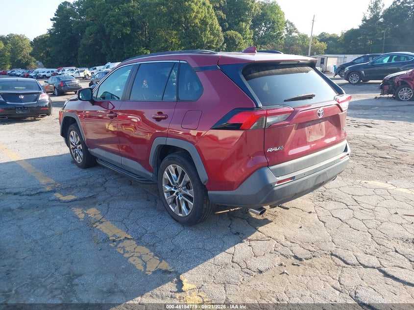 Vin: 2t3c1rfv9kw013314, lot: 46654578, toyota rav4 xle premium 20193