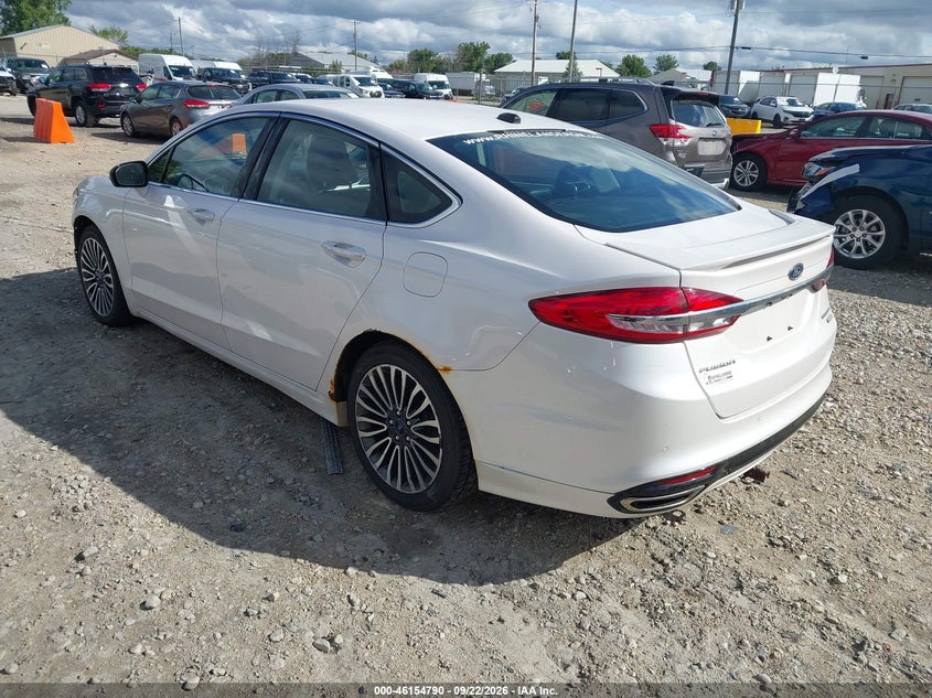 Vin: 3fa6p0k94hr148798, lot: 46654589, ford fusion titanium 20173