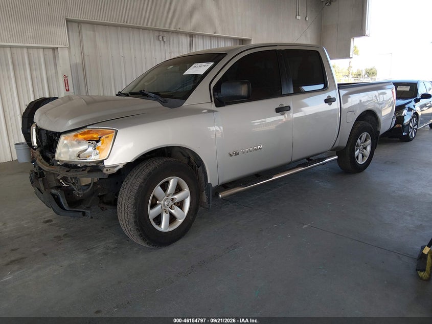 Vin: 1n6ba0ek1cn324207, lot: 46654595, nissan titan s 20122