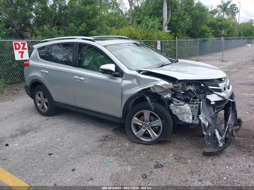 Vin: jtmwfrev1fj035506, lot: 46654602, toyota rav4 xle 2015 img_1