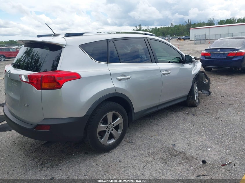 Vin: jtmwfrev1fj035506, lot: 46654602, toyota rav4 xle 20154