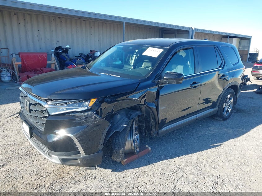 Vin: 5fnyg2h43pb007330, lot: 46654632, honda pilot 2wd ex-l 8 passenger 20232