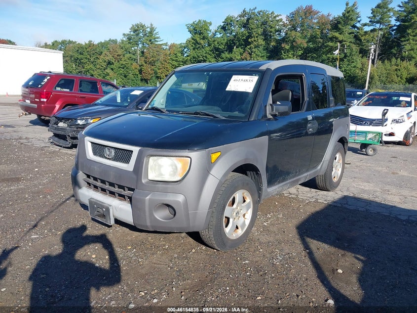 2003 Honda Element Ex, Обычный износ, IAAI, VIN 5J6YH285X3L032281 — фото 2