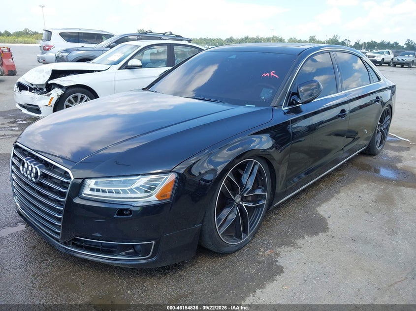 Vin: wau34afd3gn003180, lot: 46654635, audi a8 l 3.0t 20162