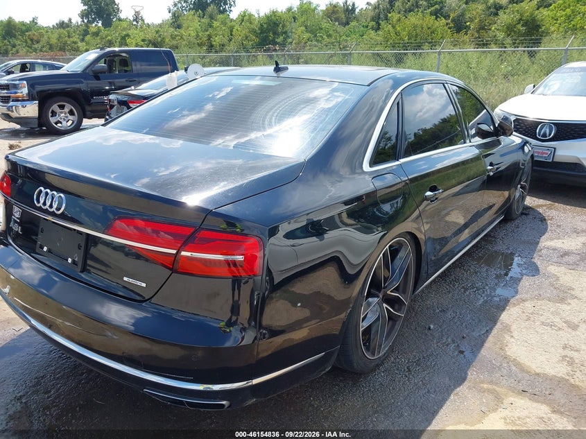 Vin: wau34afd3gn003180, lot: 46654635, audi a8 l 3.0t 20164