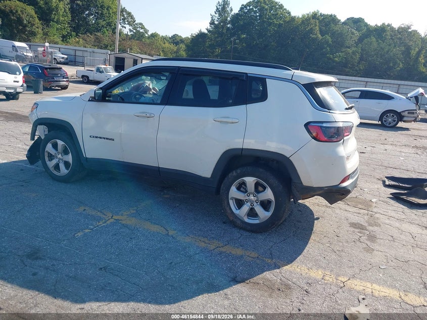Vin: 3c4njdbb1mt578612, lot: 46654643, jeep compass latitude 20213