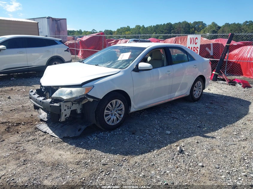 2012 Toyota Camry Le, Front End, IAAI, VIN 4T4BF1FK9CR207944 — photo 2
