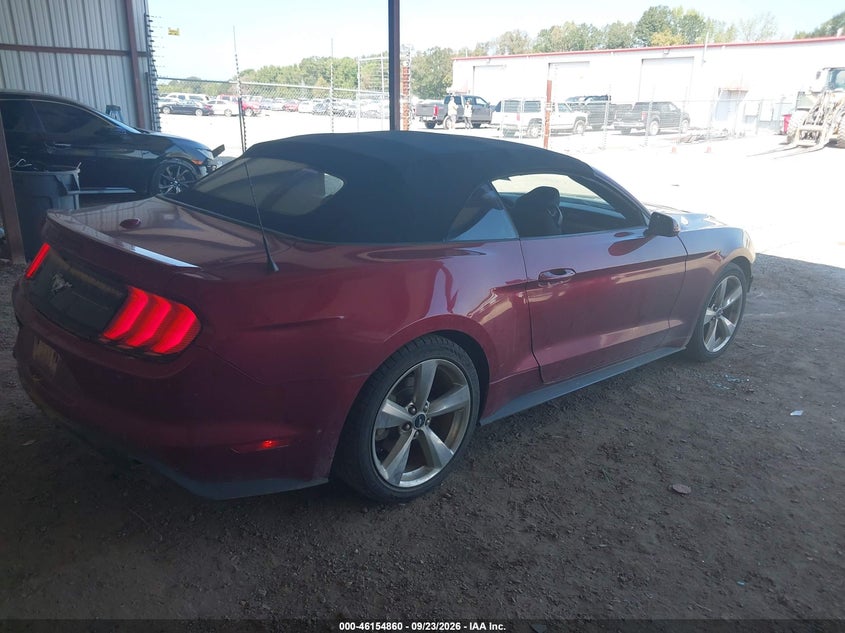 Vin: 1fatp8uh4k5163205, lot: 46654659, ford mustang ecoboost 20194