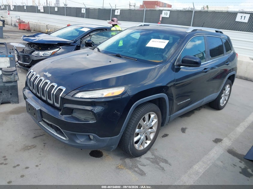 Vin: 1c4pjlds4ew212929, lot: 46654679, jeep cherokee limited 20142