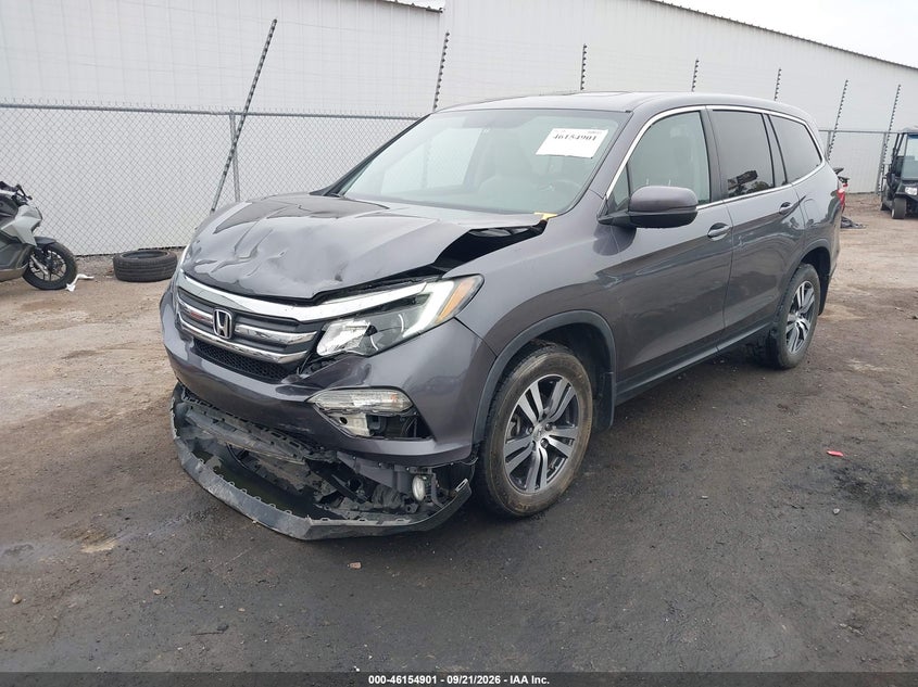 Vin: 5fnyf5h52jb010398, lot: 46654700, honda pilot ex-l 20182