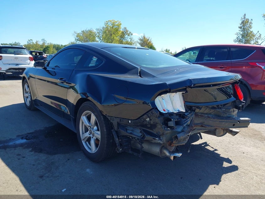 Vin: 1fa6p8am2h5240693, lot: 46654714, ford mustang v6 20173