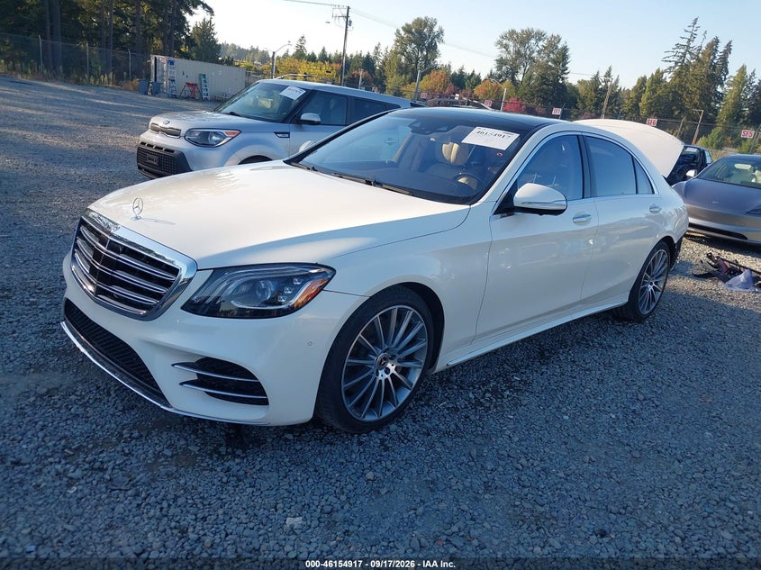 Vin: w1kug8gb9la531429, lot: 46654716, mercedes-benz s 560 4matic 20202