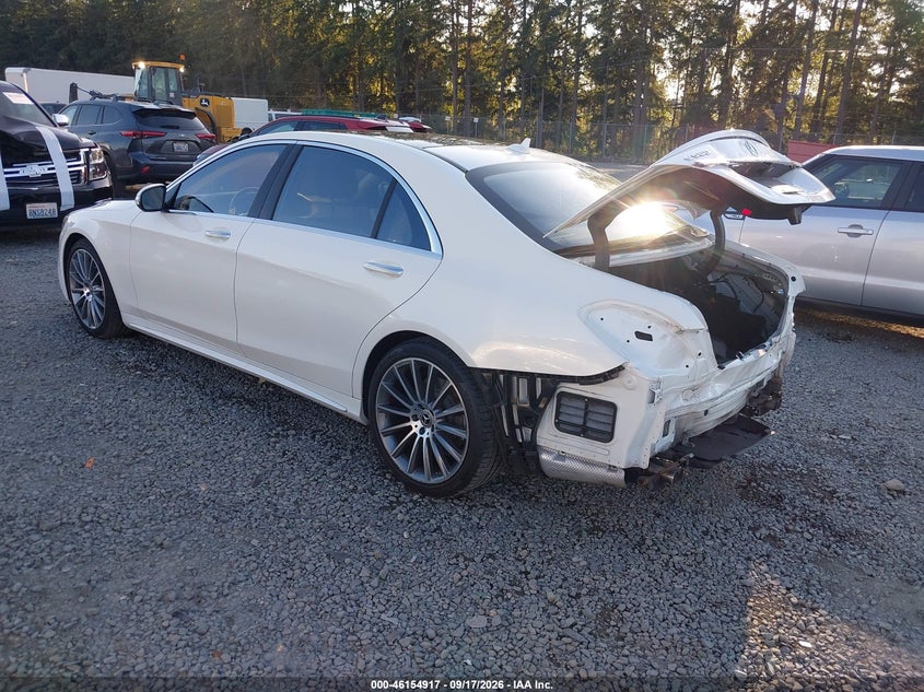 Vin: w1kug8gb9la531429, lot: 46654716, mercedes-benz s 560 4matic 20203