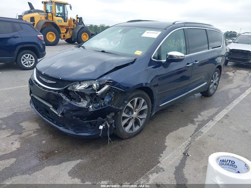 Vin: 2c4rc1gg9hr689254, lot: 46654721, chrysler pacifica limited 20172