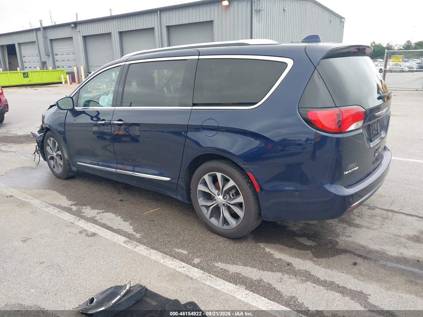 Vin: 2c4rc1gg9hr689254, lot: 46654721, chrysler pacifica limited 20173