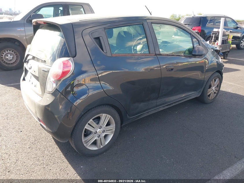 Vin: kl8ca6s93ec506350, lot: 46654732, chevrolet spark ls manual 20144