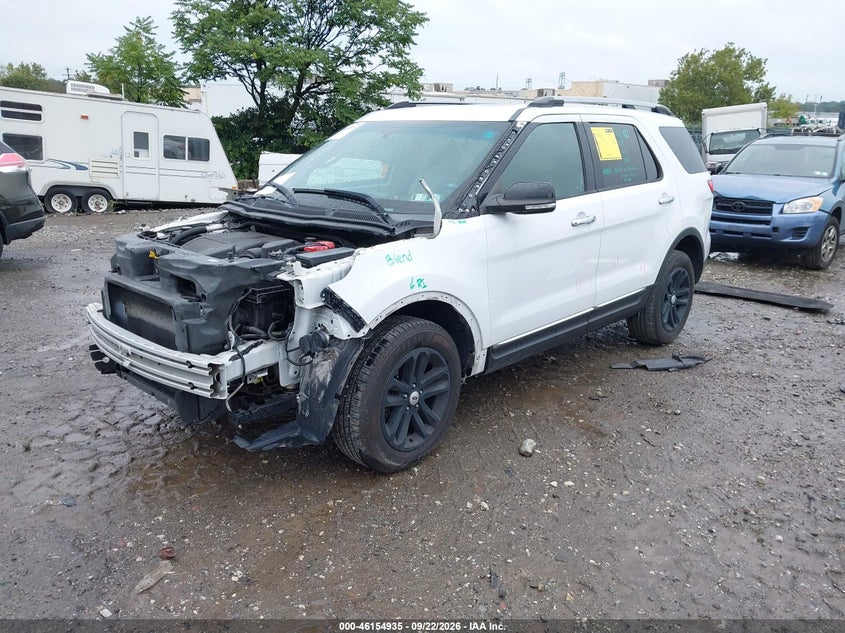 Vin: 1fm5k8d8xfgc52848, lot: 46654734, ford explorer xlt 20152