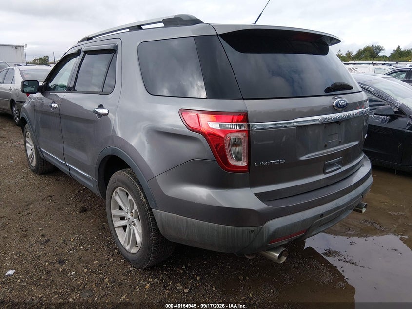 Vin: 1fm5k8d87dgc71161, lot: 46654744, ford explorer xlt 20133