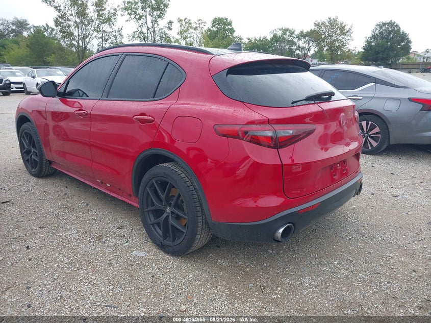 Vin: zaspajan5m7d16915, lot: 46654754, alfa romeo stelvio 20213